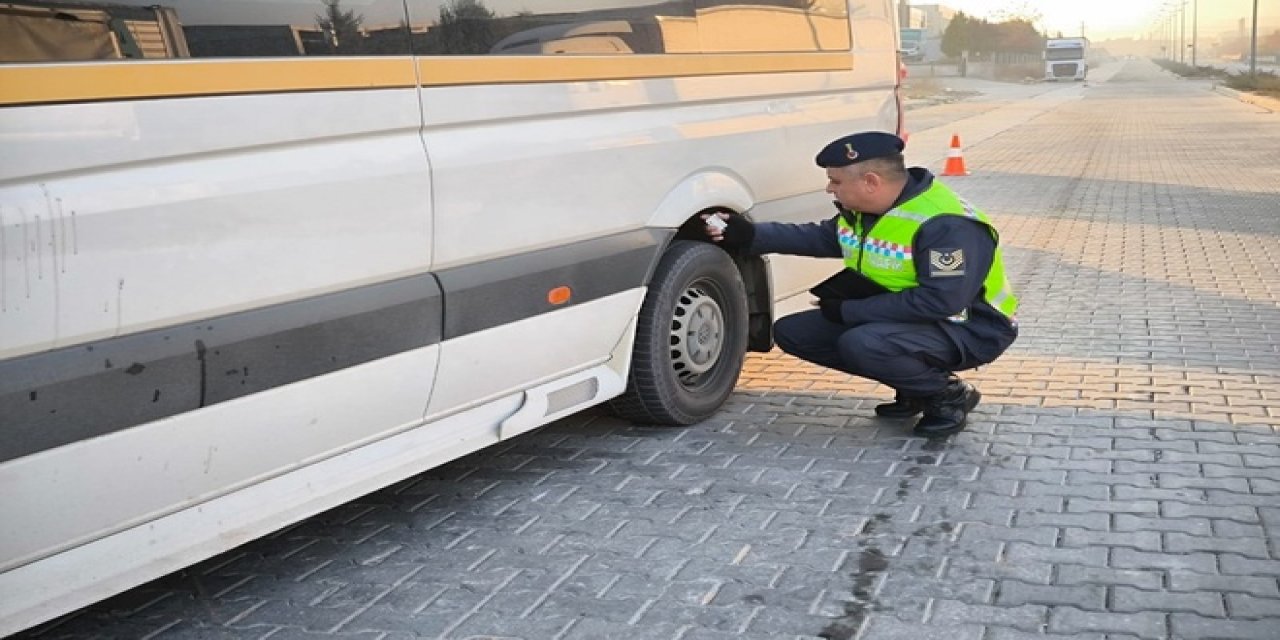 Kış Lastiği Uygulaması Başladı: Malatya'da Eş Zamanlı Denetim Yapıldı