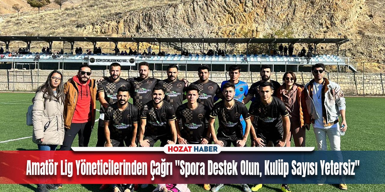 Amatör Lig Yöneticilerinden Çağrı ''Spora Destek Olun, Kulüp Sayısı Yetersiz"