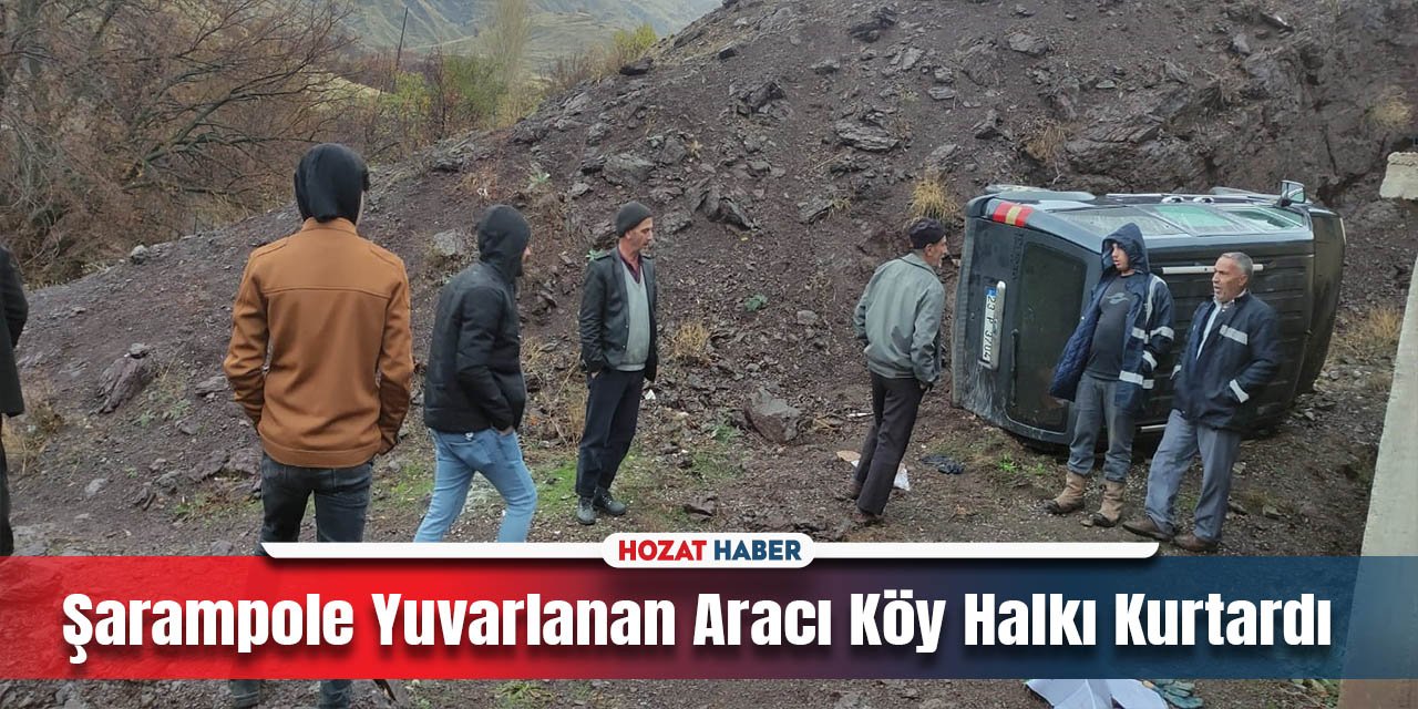 Elazığ Köyünde Trafik Kazası