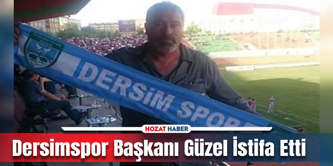 Dayanışma Gecesi Çabası Sonuçsuz Kaldı: Dersimspor Başkanı Güzel İstifa Etti.