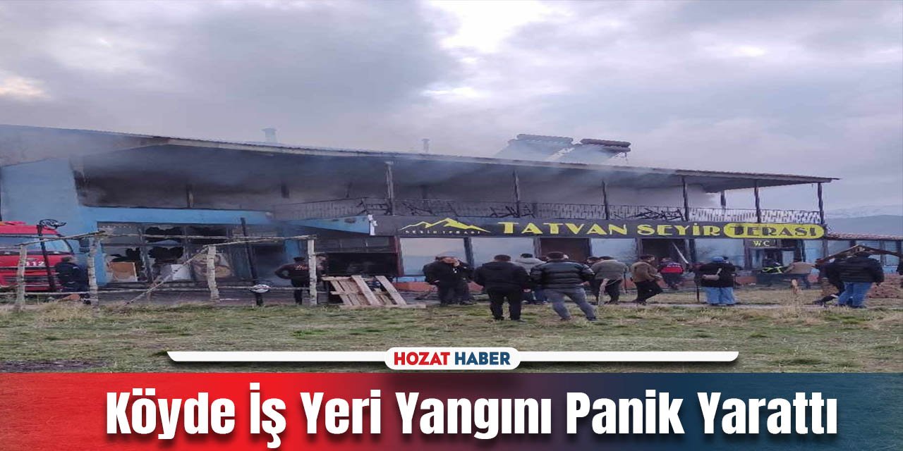 İş Yeri Yangınında Kritik Anlar