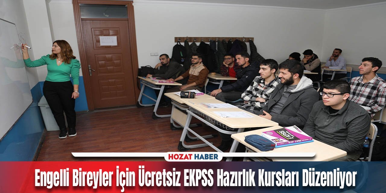 Engelli Bireyler İçin Ücretsiz EKPSS Hazırlık Kursları Kursları Açtı