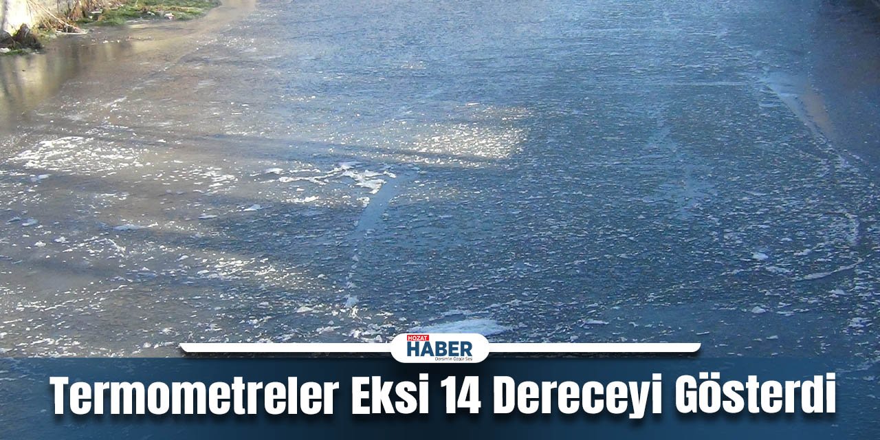 Hava Sıcaklığı Geceleri Eksi 16 Dereceye Düştü