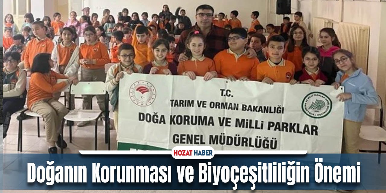 Doğa Koruma Ekipleri, Erzincanlı Miniklere Biyoçeşitlilik Dersi Veriyor