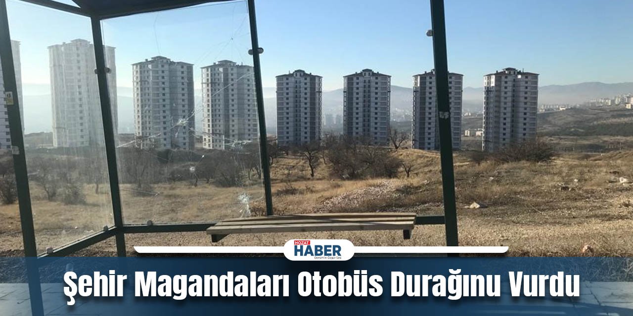 Şehir Magandalarının Hedefi Otobüs Durağı