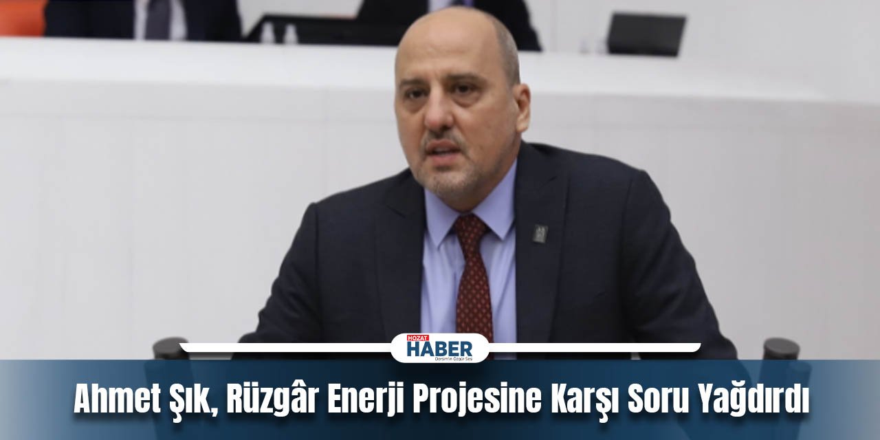 Dersim'in Rüzgâr Enerji Projesi TBMM’de