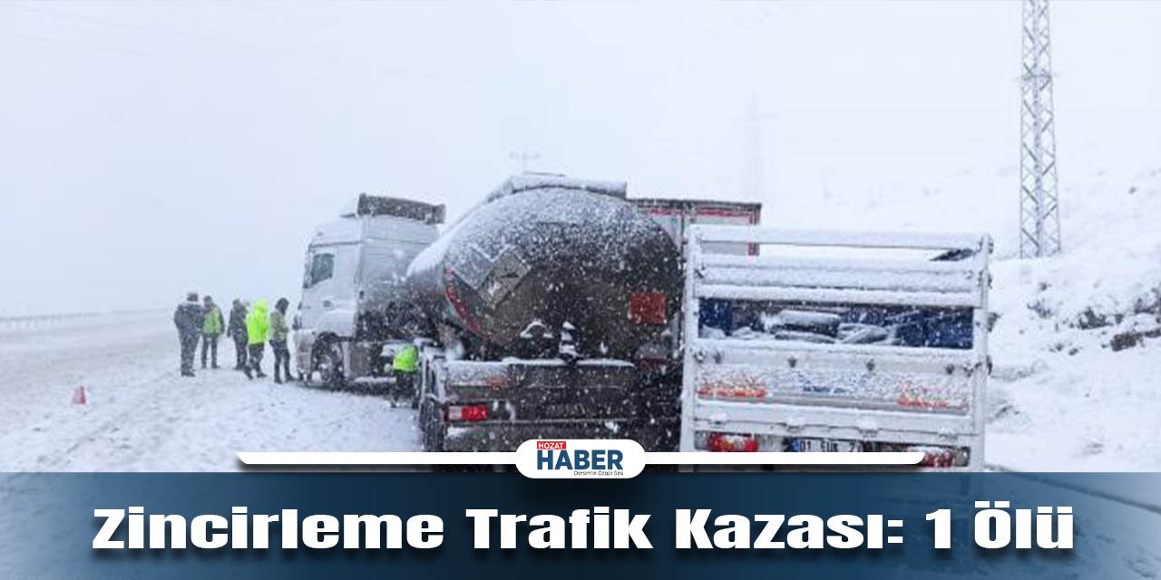 Zincirleme Kaza: Hatalı Sollama Sonucu 1 Kişi Hayatını Kaybetti