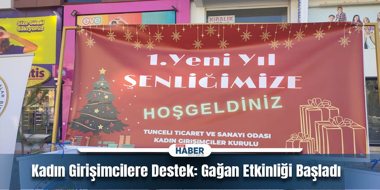 Ticaret ve Sanayi Odası'nın İşbirliğiyle, Gağan Etkinliği Atatürk Mahallesi'nde Kapılarını Açtı