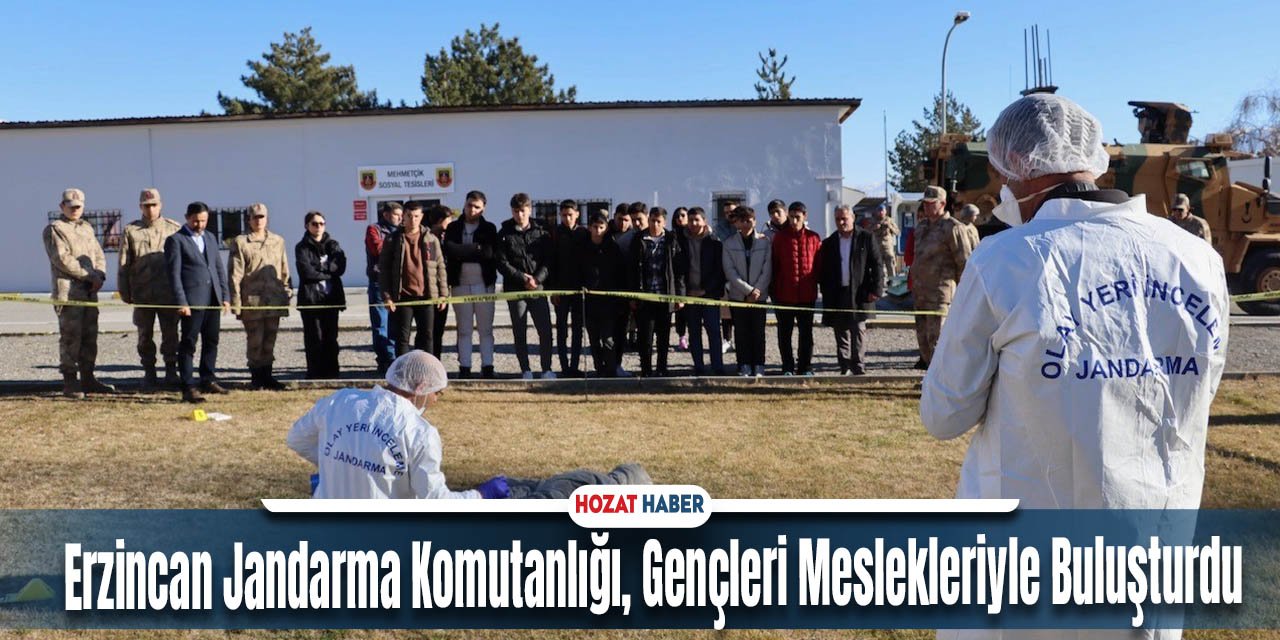 Erzincan Jandarma Komutanlığı, Gençleri Meslekleriyle Buluşturdu