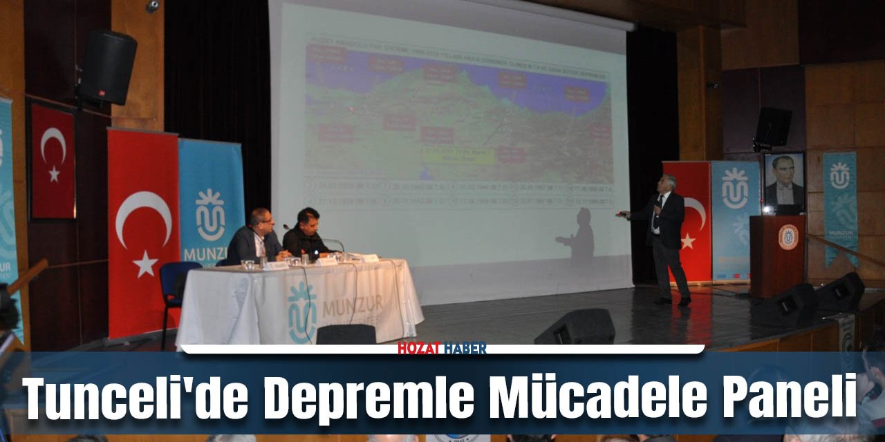 Vali ve Belediye Başkanı Tunceli'nin Deprem Dirençliliğini Konuştu