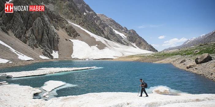 Tunceli'deki Buzul Gölleri Doğaseverlerin İlgi Odağı