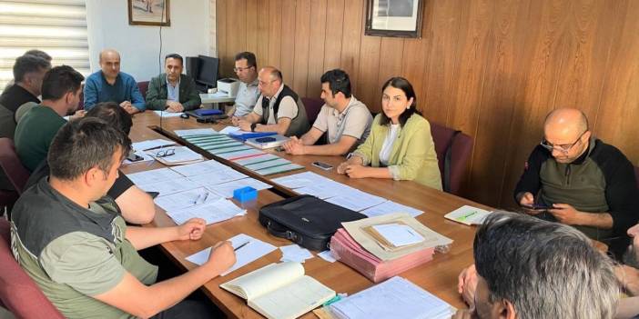 Tunceli Orman İşletme Müdürlüğünde Kadastro Çalışmalarına Dair Toplantı Düzenlendi
