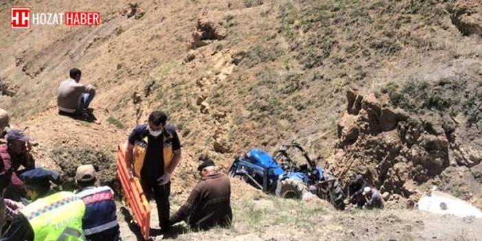 Erzincan'da traktör kazasında muhtar hayatını kaybetti