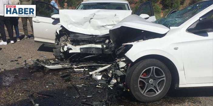 Tunceli'de Otomobil Çarpışması: 4 Yaralı