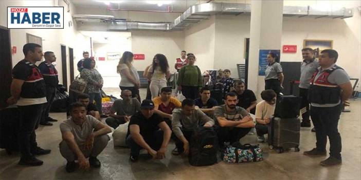 Erzincan'da 78 düzensiz göçmen ve 27 şüpheli yakalandı