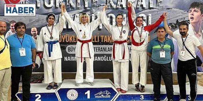 Tunceli'den çıkan ilk kadın Türkiye şampiyonu yeniden birinci oldu