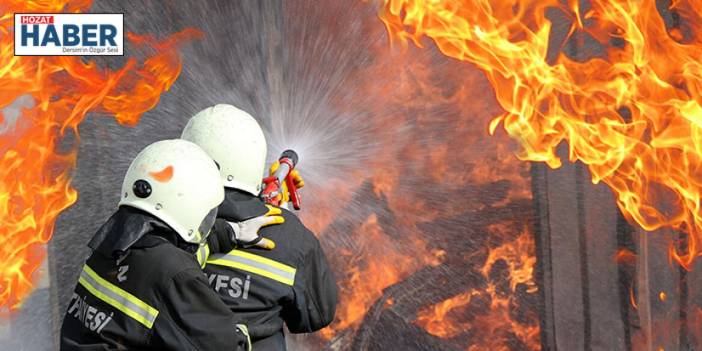 Erzincan'da Kontrolsüz Ateş Yangını