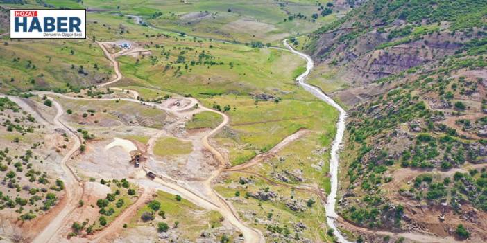 Tunceli'deki Baraj, 29 bin Dekar Araziye Can Suyu Olacak"