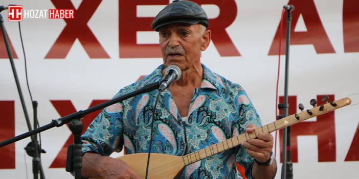 Halk ozanı Mehmet Çapan, Dersim’de konser verdi